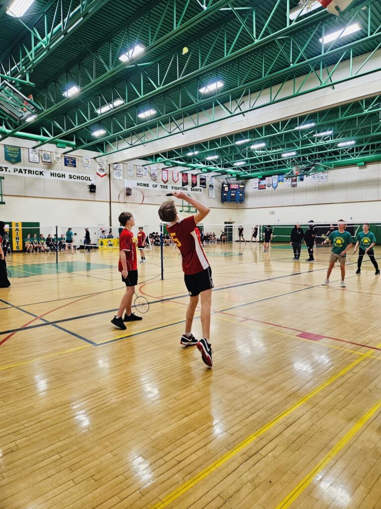 hammarskjold-team-playing-badminton