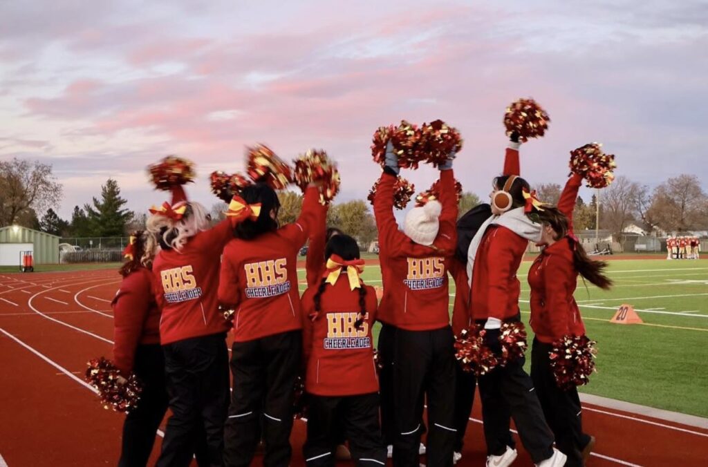 hammarskjold-cheerleading-team-on-field