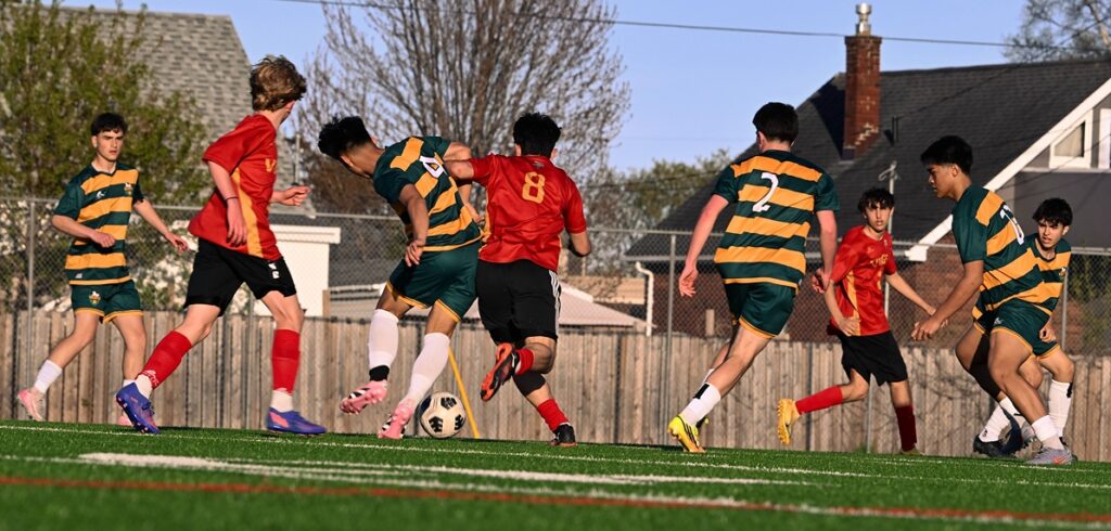 hammarskjold-st-patrick-teams-playing-final-soccer-game