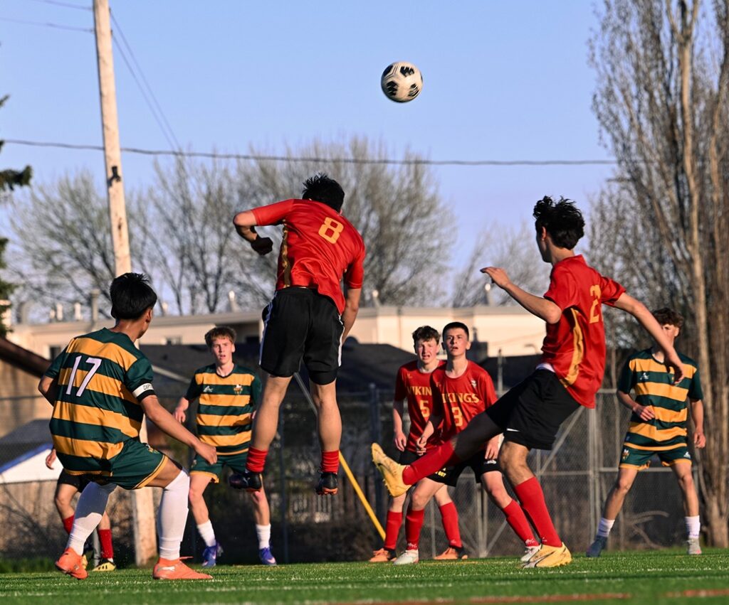 hammarskjold-st-patrick-teams-playing-final-soccer-game