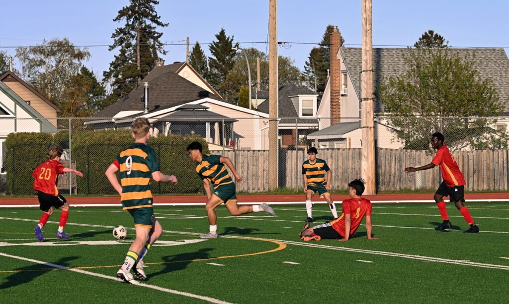hammarskjold-st-patrick-teams-playing-final-soccer-game
