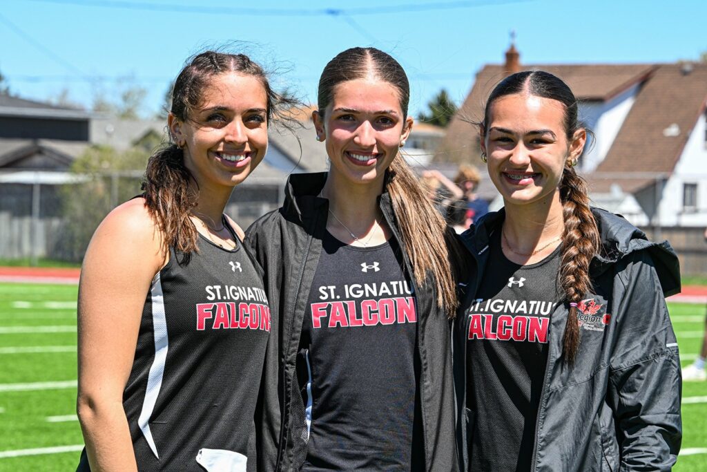 st-ignatius-track-and-field-team-three-girls