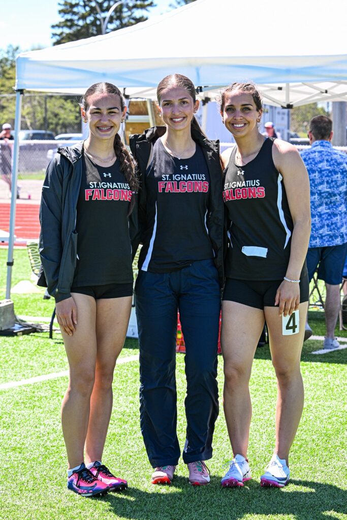 st-ignatius-track-and-field-team-three-girls
