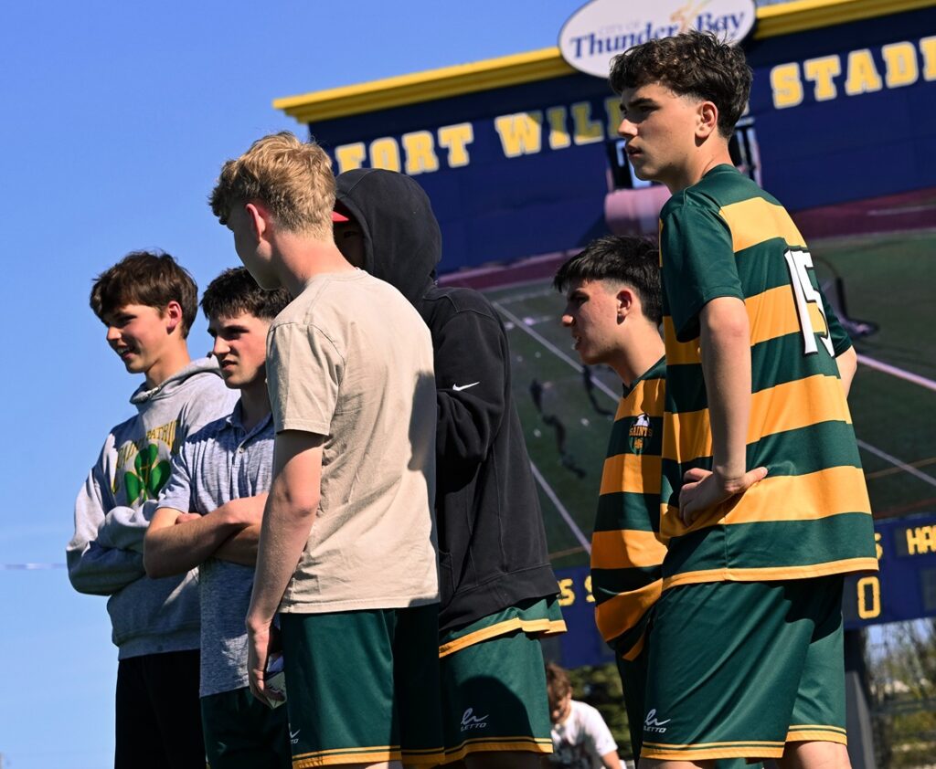 st-patrick- boys-soccer-team-watching